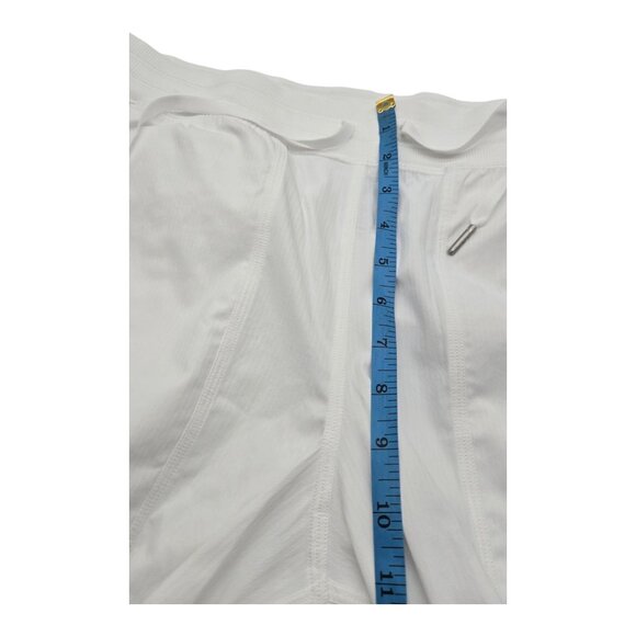 Lululemon Pant Women XL White Dance Studio Relaxed Fit Mid Rise Cargo Athleisure - Picture 5 of 9